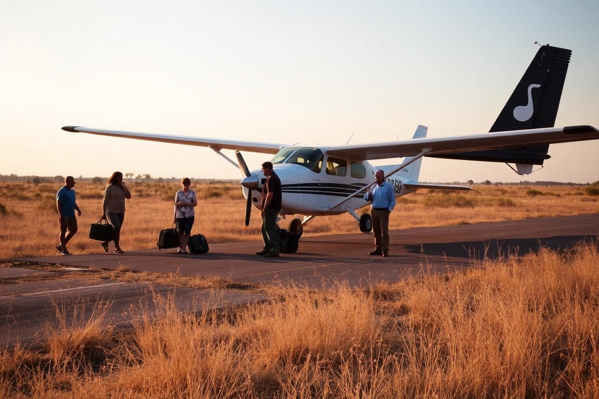 Light-aircraft connections that hold: sequencing camps in the Delta and Luangwa