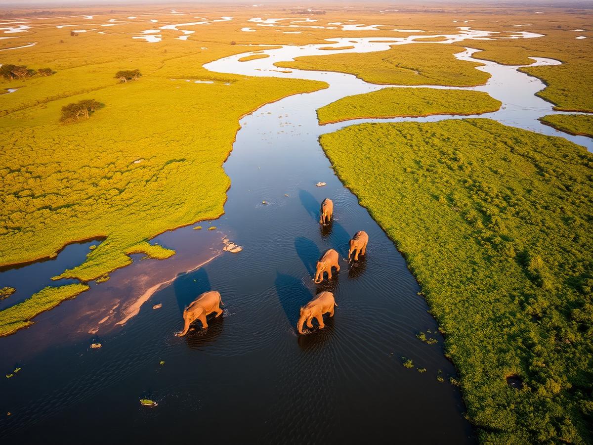Botswana landscape