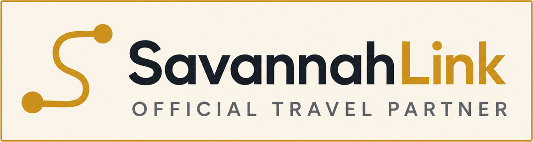 SavannahLink Official Travel Partner badge